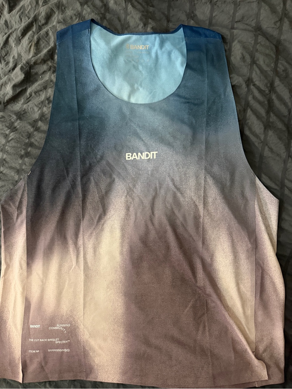 Bandit Running Men’s SPECTER™ Shorty Race Singlet – Size Medium